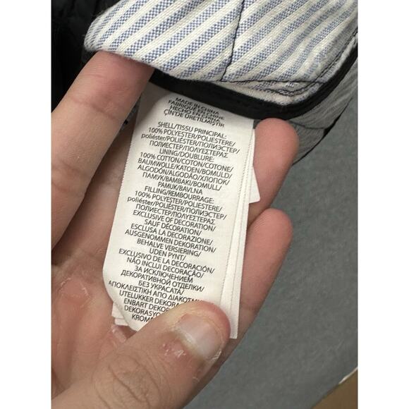 Pga Golf POLO RALPH LAUREN Vest Womens Medium Jacket Quilted Logo Button Full Zi - Picture 5 of 9